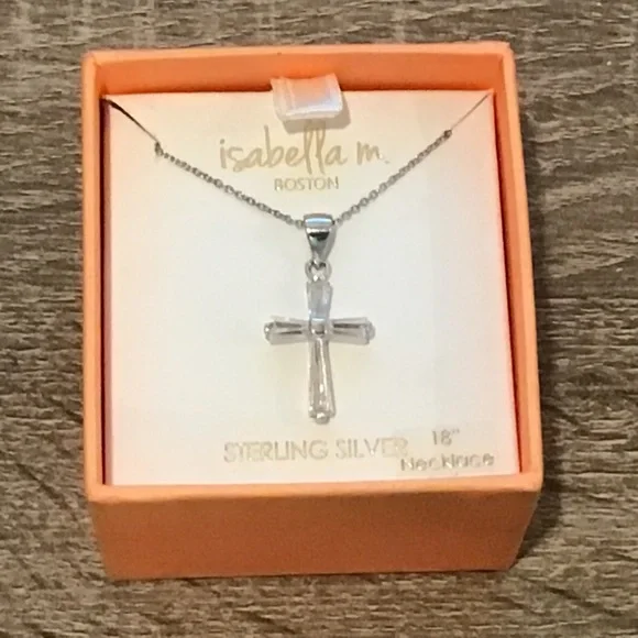 Isabella m sales sterling silver necklace